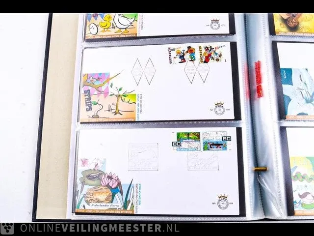 Ca. 132x getaxeerde fdc's , nederland - afbeelding 27 van  91
