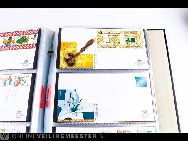 Ca. 132x getaxeerde fdc's , nederland - afbeelding 28 van  91