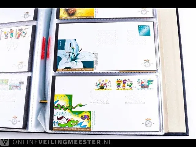 Ca. 132x getaxeerde fdc's , nederland - afbeelding 29 van  91