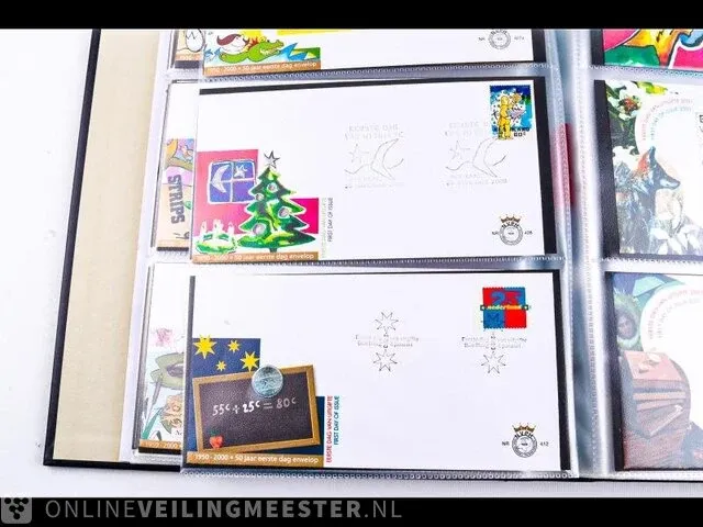 Ca. 132x getaxeerde fdc's , nederland - afbeelding 31 van  91