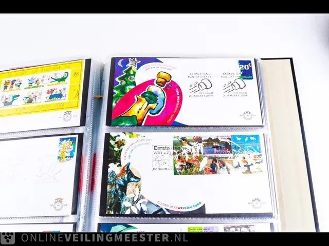 Ca. 132x getaxeerde fdc's , nederland - afbeelding 32 van  91