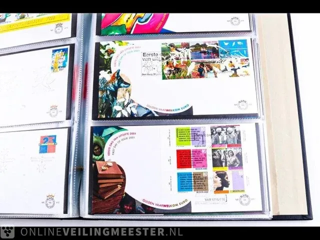 Ca. 132x getaxeerde fdc's , nederland - afbeelding 33 van  91