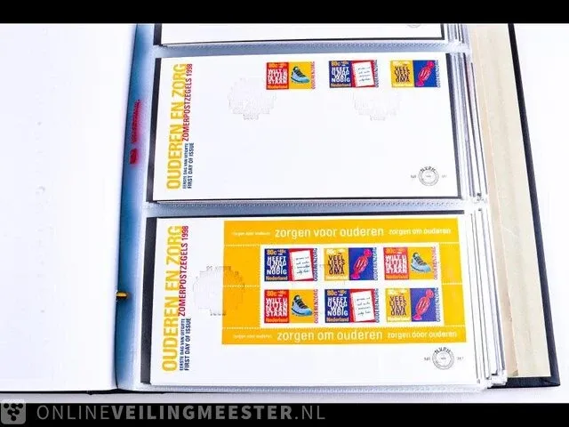 Ca. 132x getaxeerde fdc's , nederland - afbeelding 23 van  91