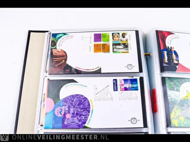 Ca. 132x getaxeerde fdc's , nederland - afbeelding 35 van  91