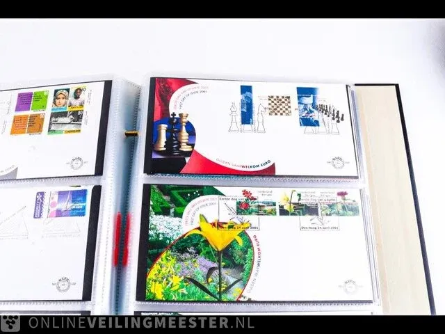Ca. 132x getaxeerde fdc's , nederland - afbeelding 37 van  91