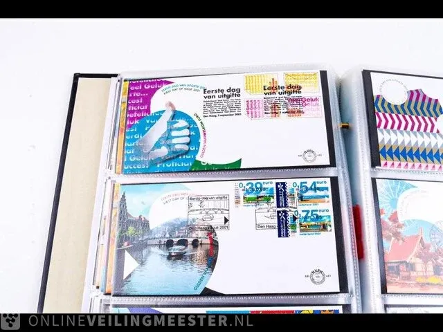Ca. 132x getaxeerde fdc's , nederland - afbeelding 43 van  91