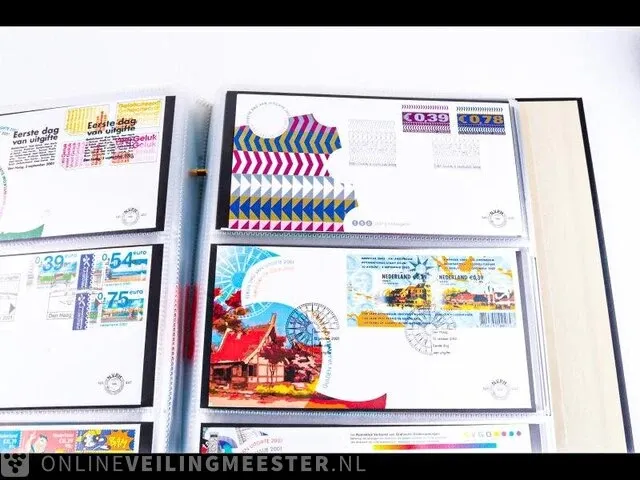 Ca. 132x getaxeerde fdc's , nederland - afbeelding 46 van  91