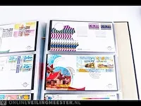 Ca. 132x getaxeerde fdc's , nederland - afbeelding 46 van  91