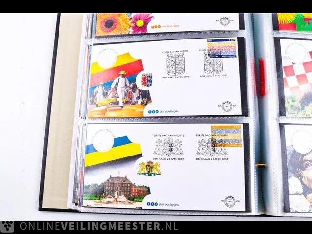 Ca. 132x getaxeerde fdc's , nederland - afbeelding 53 van  91