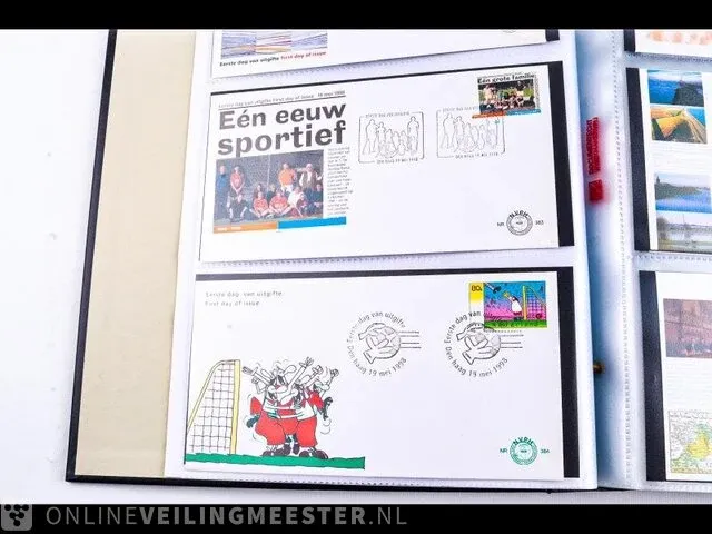 Ca. 132x getaxeerde fdc's , nederland - afbeelding 45 van  91