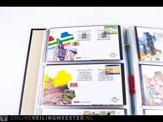 Ca. 132x getaxeerde fdc's , nederland - afbeelding 57 van  91