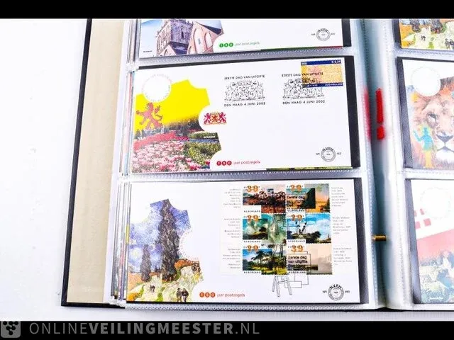 Ca. 132x getaxeerde fdc's , nederland - afbeelding 58 van  91