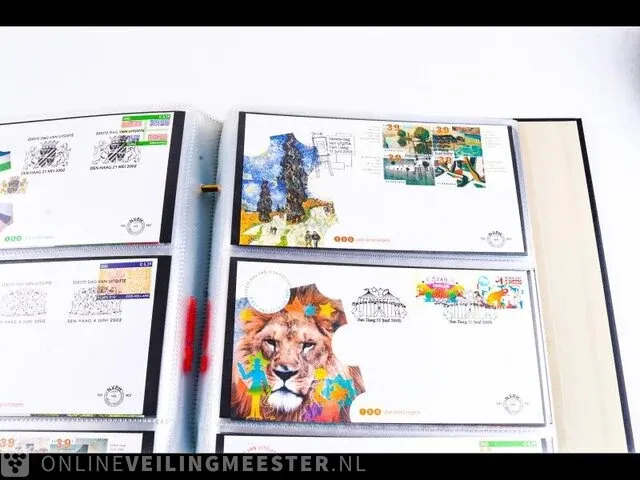 Ca. 132x getaxeerde fdc's , nederland - afbeelding 59 van  91