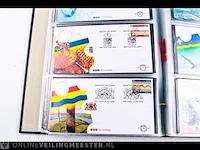 Ca. 132x getaxeerde fdc's , nederland - afbeelding 62 van  91