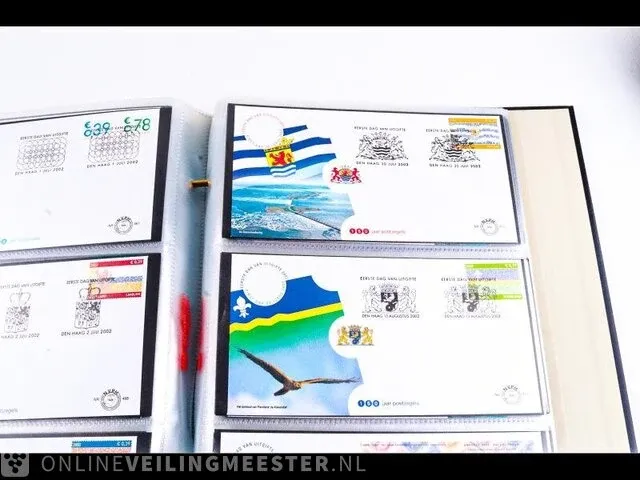 Ca. 132x getaxeerde fdc's , nederland - afbeelding 63 van  91