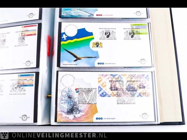 Ca. 132x getaxeerde fdc's , nederland - afbeelding 64 van  91
