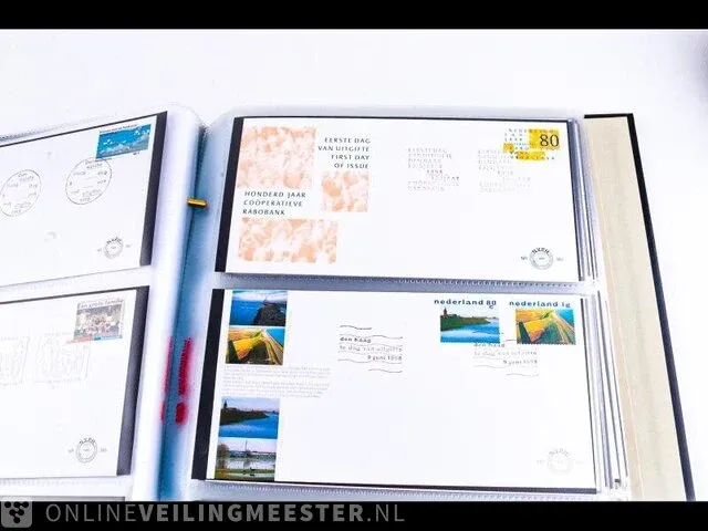 Ca. 132x getaxeerde fdc's , nederland - afbeelding 56 van  91