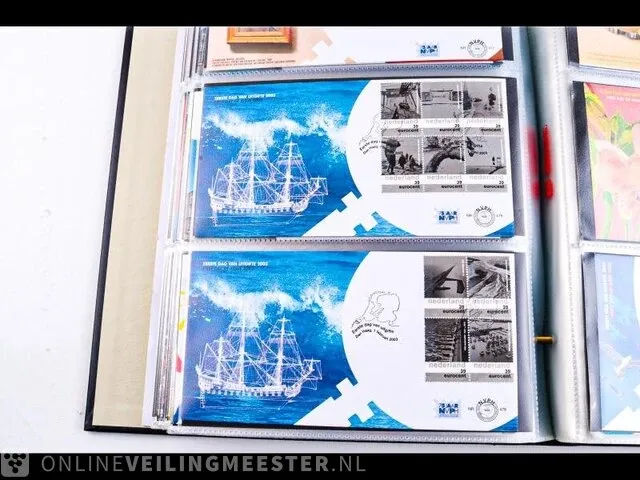 Ca. 132x getaxeerde fdc's , nederland - afbeelding 71 van  91