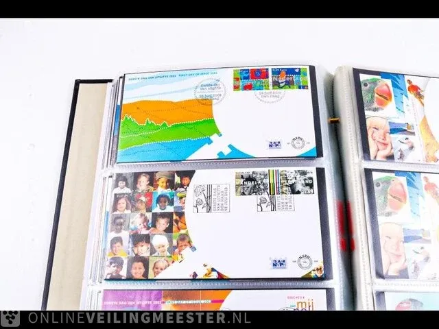Ca. 132x getaxeerde fdc's , nederland - afbeelding 79 van  91