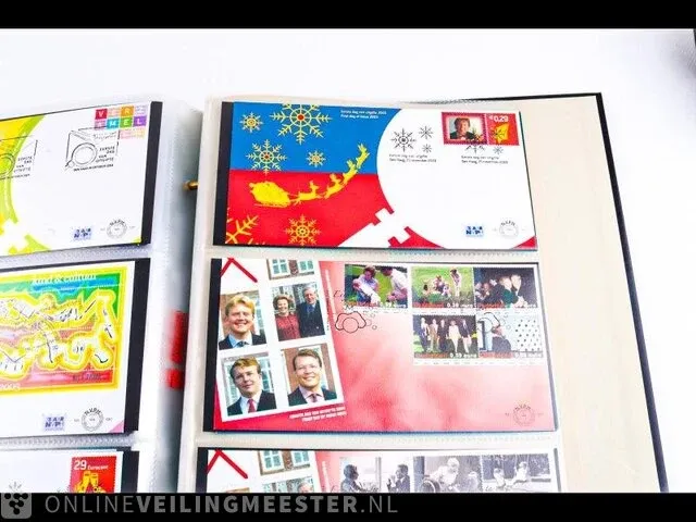 Ca. 132x getaxeerde fdc's , nederland - afbeelding 85 van  91