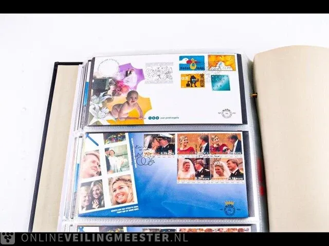Ca. 132x getaxeerde fdc's , nederland - afbeelding 87 van  91