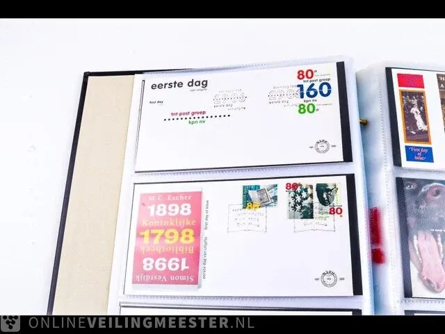 Ca. 132x getaxeerde fdc's , nederland - afbeelding 78 van  91