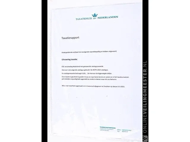 Ca. 132x getaxeerde fdc's , nederland - afbeelding 90 van  91