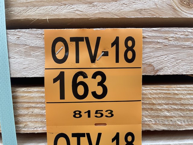 Ca. 132x guyana teak latten gevingerlast, 27x45mm, lengte 300cm - afbeelding 5 van  5