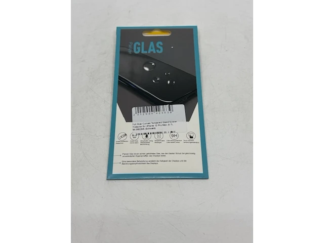 Ca. 134x screen protector panzer glas, iphone 12 pro max (6,7), black - afbeelding 1 van  5