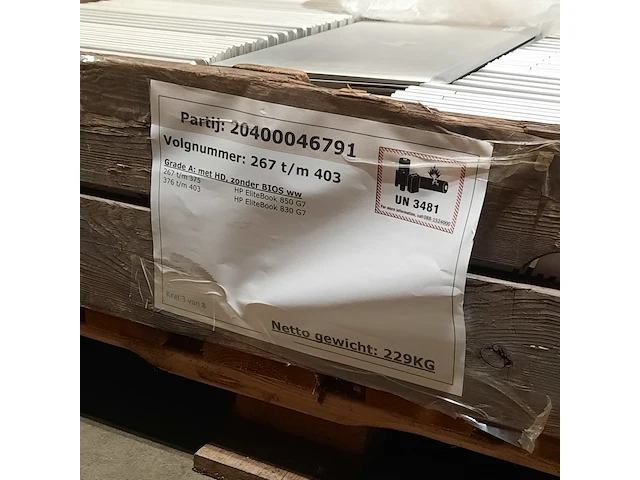 Ca. 135x laptop, hp, o.a. elitebook 850 - afbeelding 3 van  11