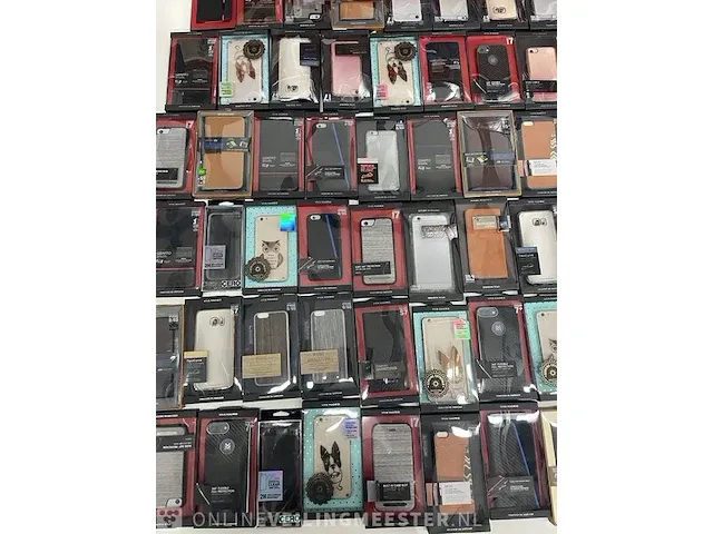 Ca. 135x mix telefoonhoesjes iphone & galaxy viva madrid , divers - afbeelding 2 van  7