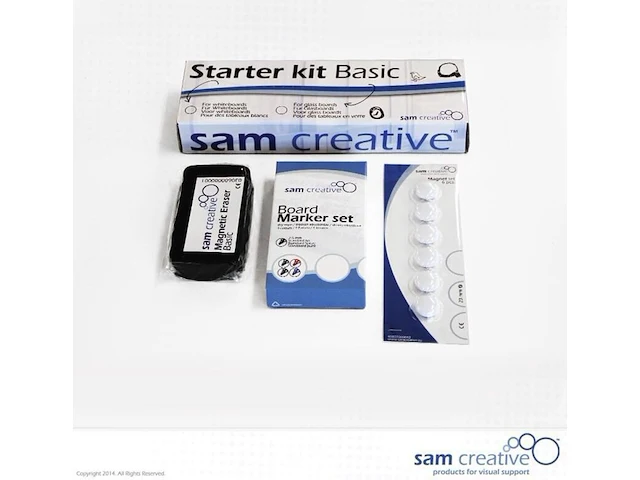 Ca. 138x starter kit basic voor whiteboards, sam creative - afbeelding 1 van  2