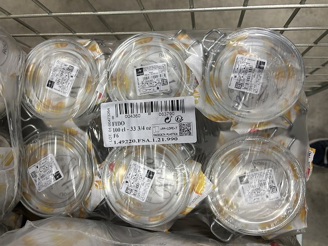 Ca. 138x weckpot 100 cl rocco bormioli, fido - afbeelding 3 van  5