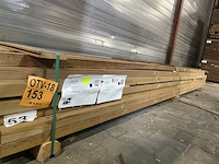 Ca. 139x thermo grenen geschaafd, 42x42mm, lengte 93/300cm, 46/360cm - afbeelding 2 van  3