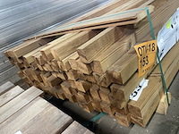 Ca. 139x thermo grenen geschaafd, 42x42mm, lengte 93/300cm, 46/360cm - afbeelding 3 van  3