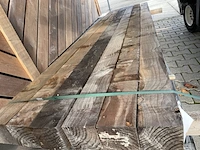 Ca. 13x douglas balken, 120x120mm, lengte 300cm - afbeelding 1 van  3