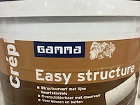 Ca. 13x easy structure muurverf wit in emmer - afbeelding 2 van  2