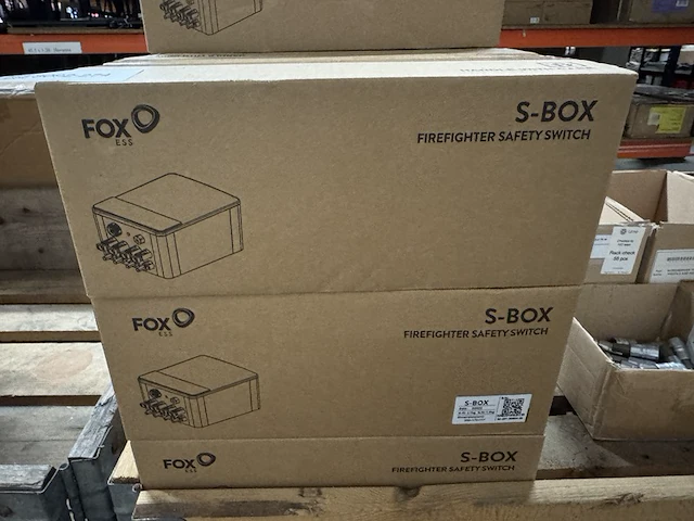 Ca. 13x fox ess s-box fire safety switch brandmelder - afbeelding 3 van  3