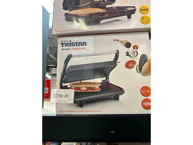 Ca. 13x huishoudelijke apparaten w.o. grill, waterkoker, tristar - afbeelding 6 van  6