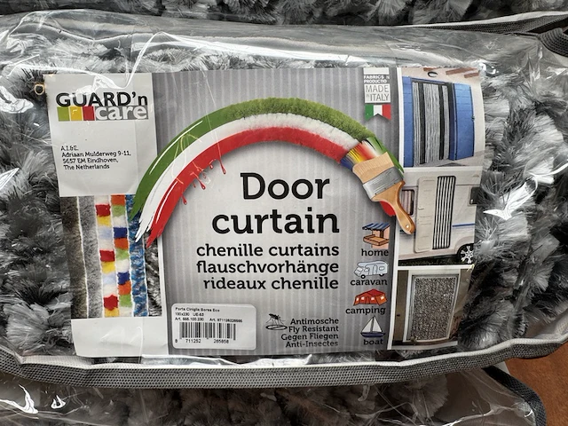 Ca. 13x kattenstaart vliegengordijn 90x220 cm guard'n care - afbeelding 3 van  3