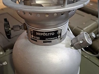Ca. 13x petroleum druklamp en 7x transportkoffer, o.a hipolito - afbeelding 4 van  8