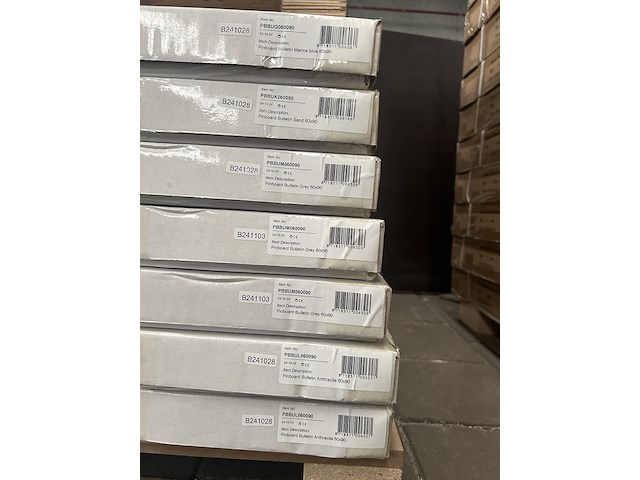 Ca. 13x pinboard grijs 60x90 sam creative - afbeelding 3 van  5