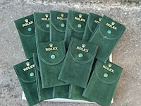 Ca. 13x pouch, rolex, groen - afbeelding 1 van  5