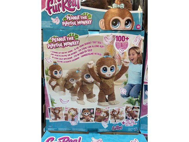 Ca. 13x speelgoed aap furreal - afbeelding 5 van  5