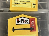 Ca. 140x aandrukrollen met houder tbv bekleding wand - afbeelding 3 van  4
