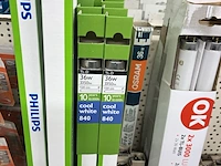 Ca. 140x diverse tl lampen div lengtes - afbeelding 2 van  4