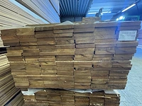 Ca. 140x guyana teak planken geschaafd, 25x140mm, lengte 215cm - afbeelding 3 van  3
