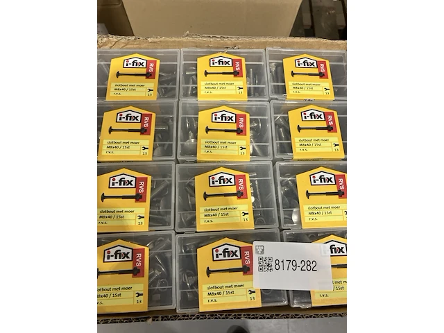 Ca. 140x i fix slotbout + moer en 8x 40 rvs - afbeelding 2 van  4