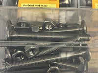Ca. 140x i fix slotbouten + moer rvs m8x80 - afbeelding 3 van  3