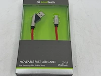 Ca. 140x laadsnoer soultech, dk027k - afbeelding 1 van  4